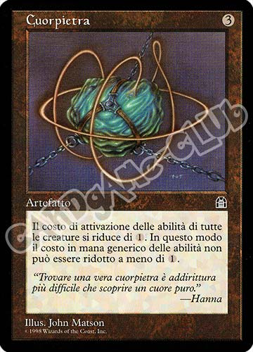 Cuorpietra non comune (IT) -NEAR MINT-