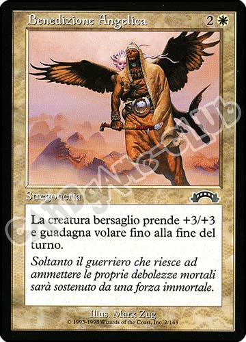 002 / 143 Benedizione Angelica comune (IT) -NEAR MINT-