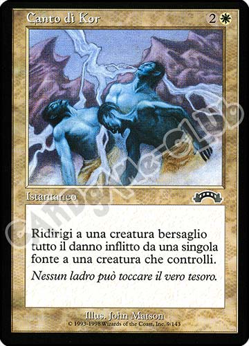 009 / 143 Canto di Kor comune (IT) -NEAR MINT-