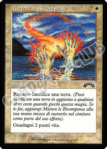 016 / 143 Mietere le Ricompense comune (IT) -NEAR MINT-