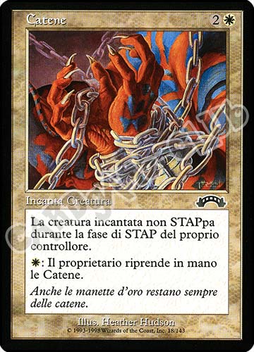 018 / 143 Catene comune (IT) -NEAR MINT-