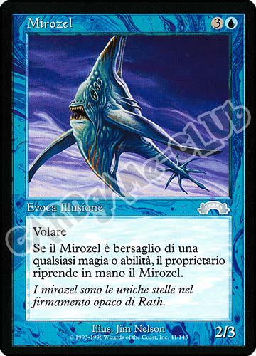 041 / 143 Mirozel non comune (IT) -NEAR MINT-