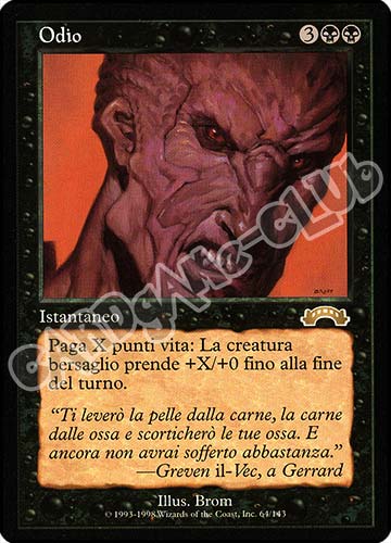 064 / 143 Odio rara (IT) -NEAR MINT-