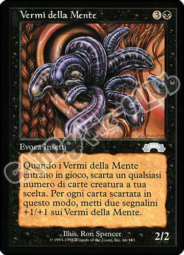 066 / 143 Vermi della Mente non comune (IT) -NEAR MINT-