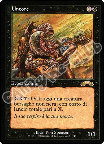 071 / 143 Untore rara (IT) -NEAR MINT-