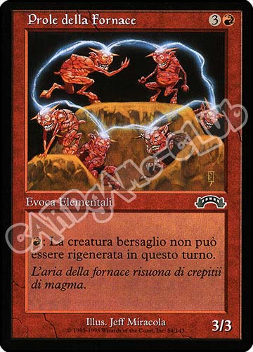 084 / 143 Prole della Fornace comune (IT) -NEAR MINT-