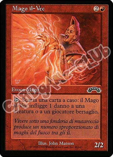086 / 143 Mago il-Vec comune (IT) -NEAR MINT-