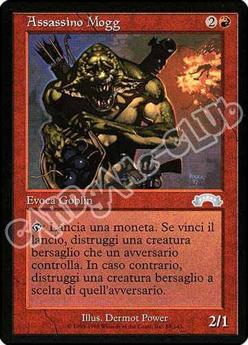 088 / 143 Assassino Mogg non comune (IT) -NEAR MINT-