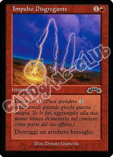 102 / 143 Impulso Disgregante comune (IT) -NEAR MINT-