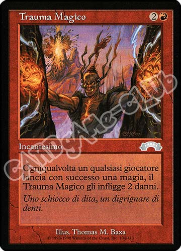 104 / 143 Trauma Magico non comune (IT) -NEAR MINT-