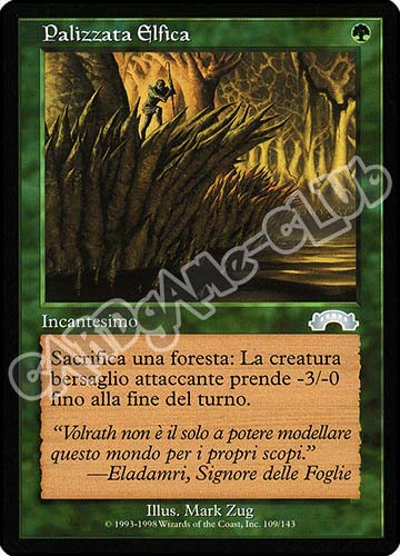 109 / 143 Palizzata Elfica non comune (IT) -NEAR MINT-