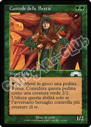 112 / 143 Custode delle Bestie non comune (IT) -NEAR MINT-