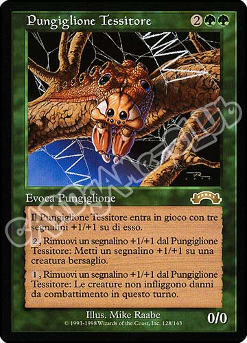 128 / 143 Pungiglione Tessitore rara (IT) -NEAR MINT-