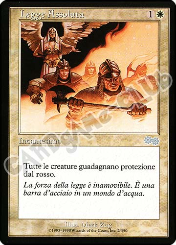 002 / 350 Legge Assoluta non comune (IT) -NEAR MINT-