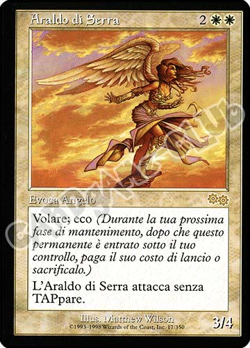 017 / 350 Araldo di Serra rara (IT) -NEAR MINT-