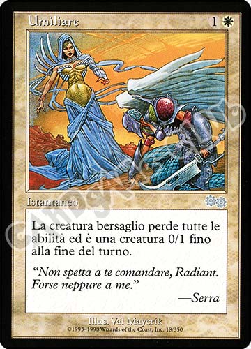 018 / 350 Umiliare non comune (IT) -NEAR MINT-