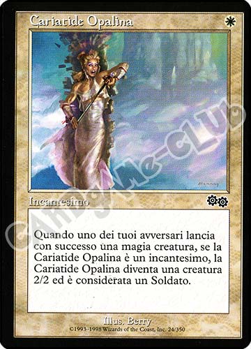 024 / 350 Cariatide Opalina comune (IT) -NEAR MINT-