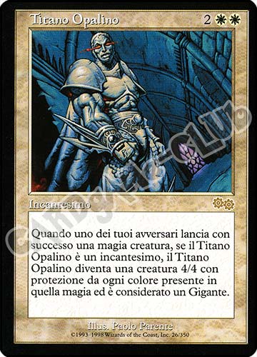 026 / 350 Titano Opalino rara (IT) -NEAR MINT-