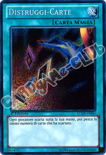 LCYW-IT060 Distruggi-Carte rara segreta 1a Edizione (IT) -NEAR MINT-