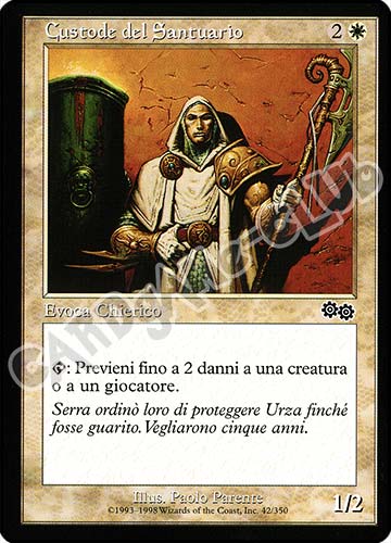042 / 350 Custode del Santuario comune (IT) -GOOD-