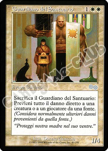 043 / 350 Guardiano del Santuario non comune (IT) -GOOD-