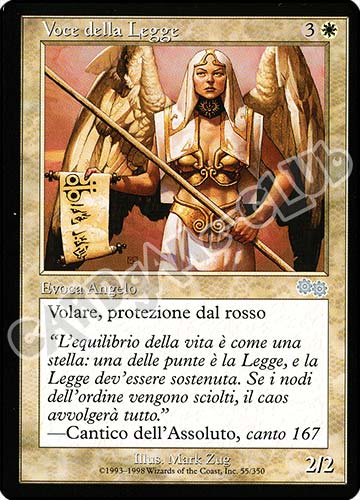 055 / 350 Voce della Legge non comune (IT) -NEAR MINT-
