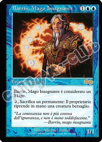 063 / 350 Barrin, Mago Insegnante rara (IT) -NEAR MINT-