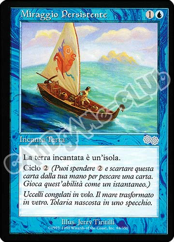 084 / 350 Miraggio Persistente non comune (IT) -NEAR MINT-