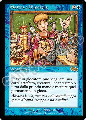 096 / 350 Mostra e Dimostra rara (IT) -NEAR MINT-