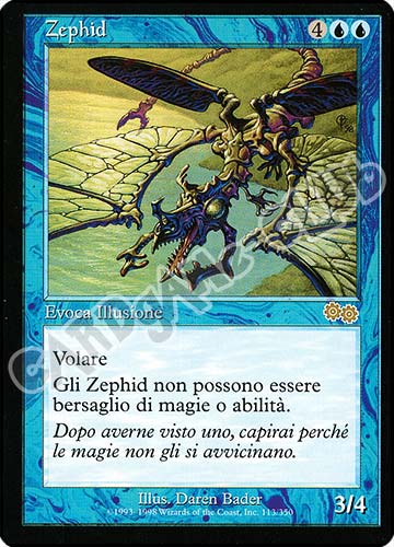 113 / 350 Zephid rara (IT) -NEAR MINT-
