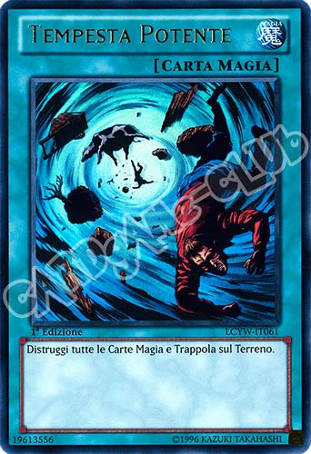 LCYW-IT061 Tempesta Potente ultra rara 1a Edizione (IT) -NEAR MINT-