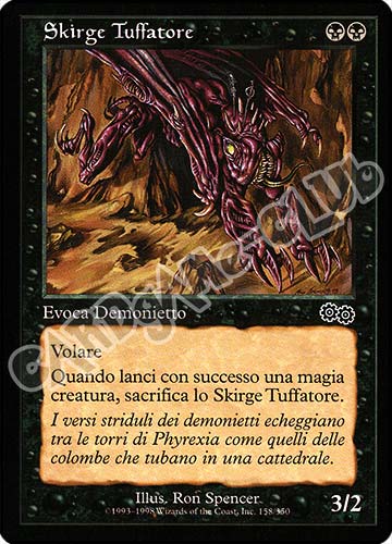 158 / 350 Skirge Tuffatore comune (IT) -NEAR MINT-