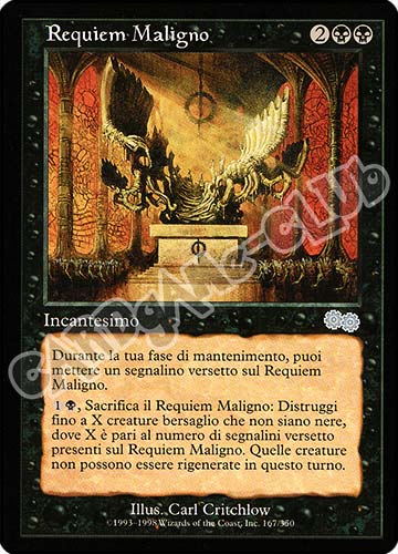 167 / 350 Requiem Maligno non comune (IT) -NEAR MINT-