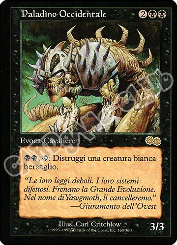 168 / 350 Paladino Occidentale rara (IT) -NEAR MINT-