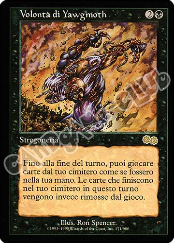 171 / 350 Volonta' di Yagmoth rara (IT) -NEAR MINT-