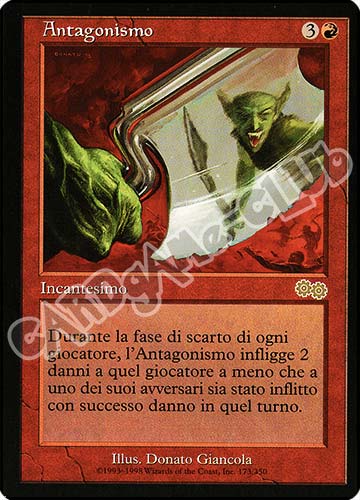 173 / 350 Antagonismo rara (IT) -NEAR MINT-