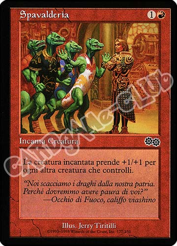 177 / 350 Spavalderia comune (IT) -NEAR MINT-