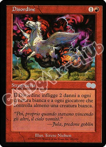 181 / 350 Disordine non comune (IT) -NEAR MINT-