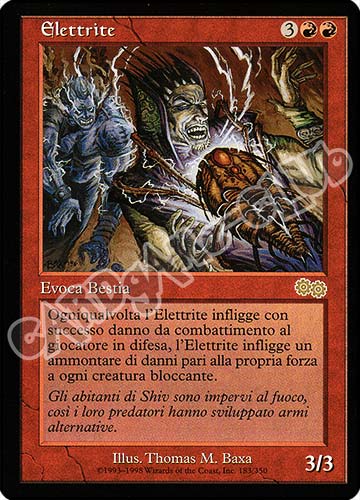 183 / 350 Elettrite rara (IT) -NEAR MINT-