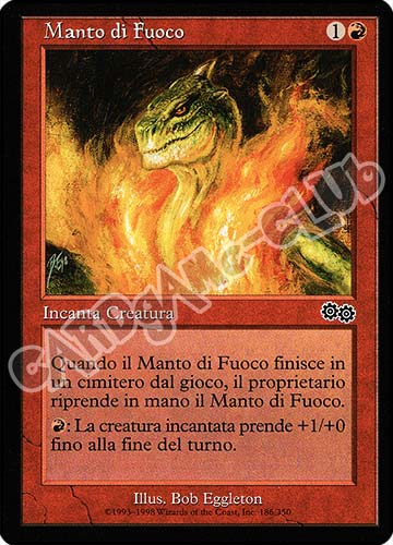 186 / 350 Manto di Fuoco comune (IT) -GOOD-