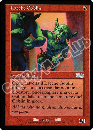 190 / 350 Lacche' Goblin non comune (IT) -NEAR MINT-