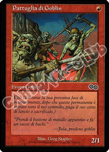 193 / 350 Pattuglia dei Goblin comune (IT) -NEAR MINT-