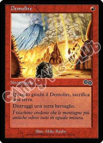 207 / 350 Demolire comune (IT) -NEAR MINT-