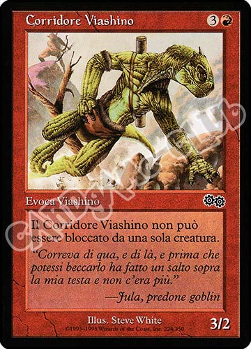 224 / 350 Corridore Viashino comune (IT) -NEAR MINT-