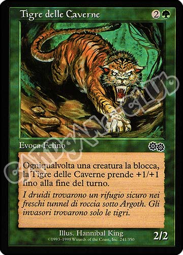 241 / 350 Tigre delle Caverne comune (IT) -GOOD-