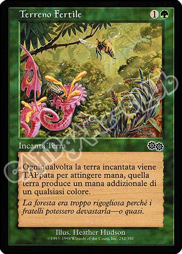 252 / 350 Terreno Fertile comune (IT) -NEAR MINT-