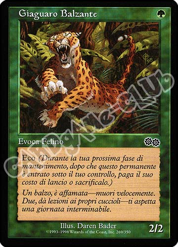 269 / 350 Giaguaro Balzante comune (IT) -NEAR MINT-