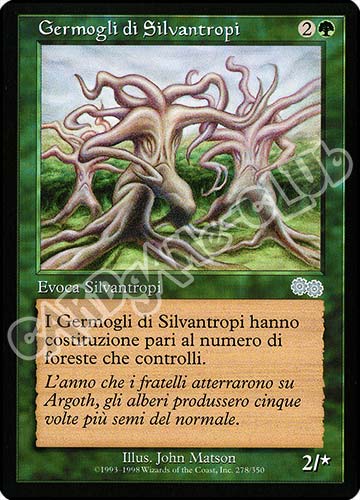 278 / 350 Germogli di Silvantropi non comune (IT) -NEAR MINT-