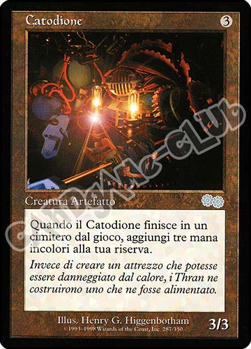 287 / 350 Catodione non comune (IT) -NEAR MINT-