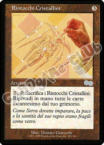 292 / 350 Rintocchi Cristallini non comune (IT) -NEAR MINT-